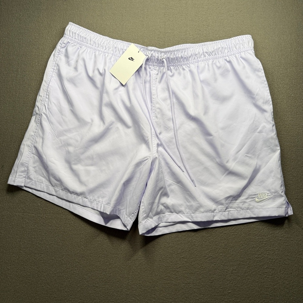 Nike Woven Shorts Mens XXL Oxygen Purple Standard Fit Above Knee FN3307-538